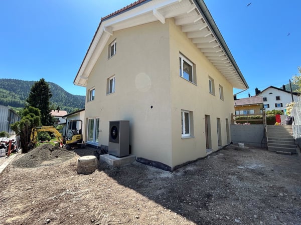 Vallorbe - Chemin des Uttins 3A & B - 2 villas mitoyennes 3