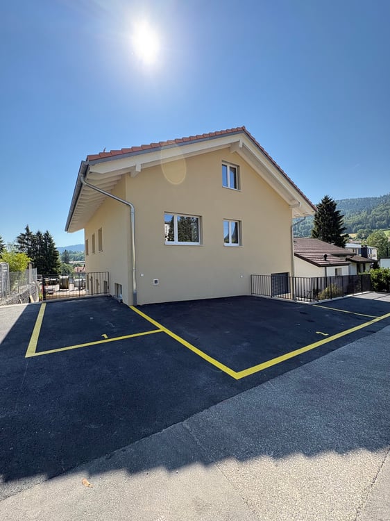 Vallorbe - Chemin des Uttins 3A & B - 2 villas mitoyennes