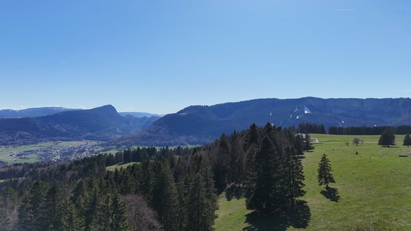 Objet très rare - Chalet de montagne avec confort sur la chaîne du Jura. 8