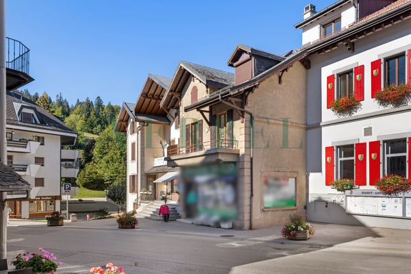 Magasin avec bureau au coeur du village 2
