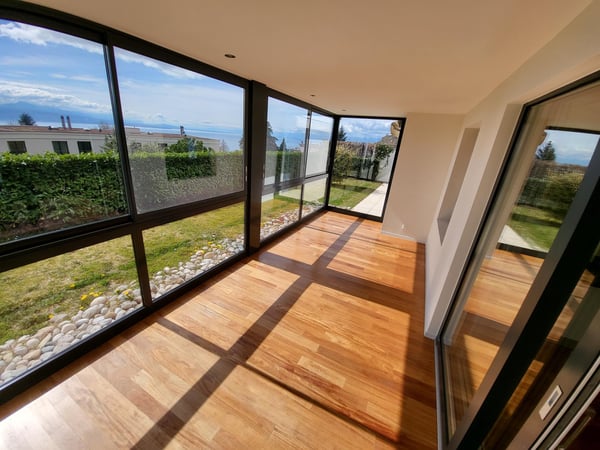 SPLENDIDE APPARTEMENT EN REZ DE JARDIN AVEC VUE LAC ET MONTAGNES A LUTRY 4