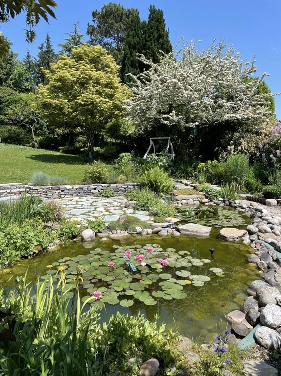 Magnifique villa individuelle non meublée ou meublée (à choix) avec splendide vue sur le lac à Féchy 13