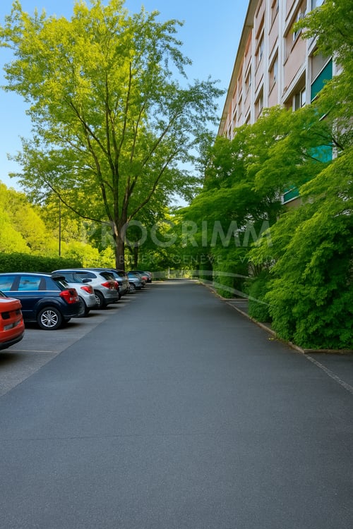 Exclusivité Champel - Appartement neuf et loué de près de 82m2 PPE - Box 9