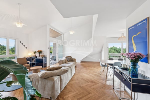 Magnifique appartement de 4 chambres + 1 bureau - 3 parkings - Ascenseur 3