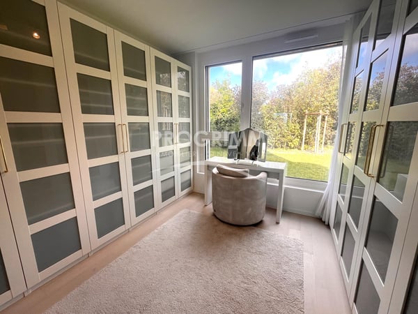 Vesenaz - rez de jardin meublé - 3 chambres - 1 pkg sous-sol - Terrain de 300m2 4