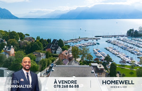 Grand appartement avec vue sur le lac et à deux pas des commodités ! 1