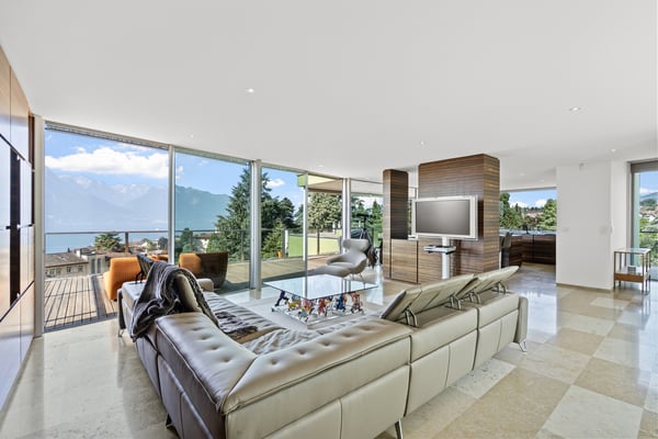 Appartement de prestige à Montreux, vue lac 360 2