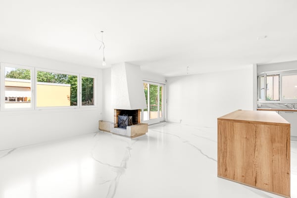 Superbe appartement rénové avec cheminée 2