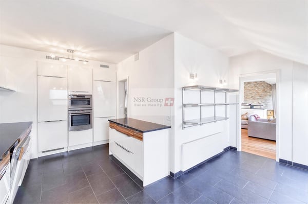 Magnifique appartement en attique en duplex à Malagnou 2
