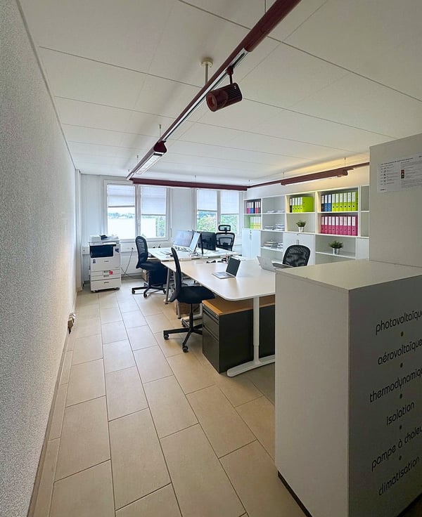 Bureaux lumineux à Morges 3