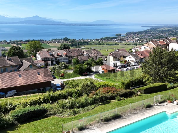 Une propriété prestigieuse dominant le lac Léman 1