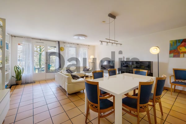 Duplex de 6 pièces en rez-de-jardin au coeur de la campagne genevoise 1
