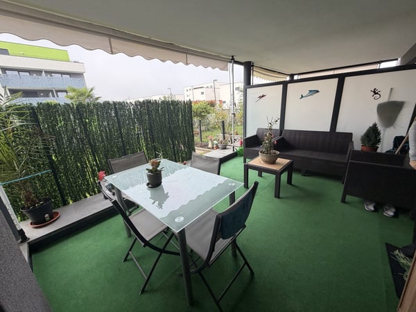 Hochwertige 1-Zimmer-Wohnung mit Terrasse, Garten und zwei Stellplätzen – Blotzheim (Frankreich) 1