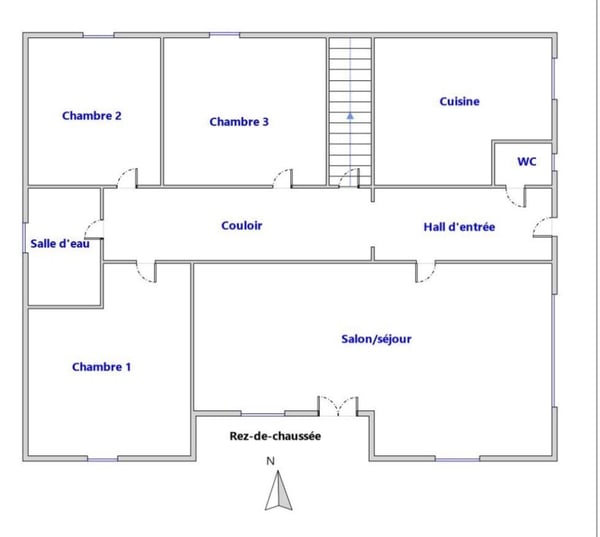 HÉGENHEIM – Freistehendes Einfamilienhaus auf einer Ebene mit 100 m² Vollkeller 15