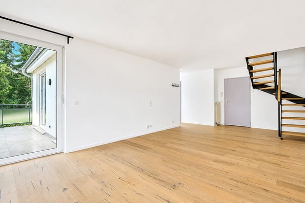 Buschwiller – Bright duplex apartment with terrace, no overlook, green setting 8