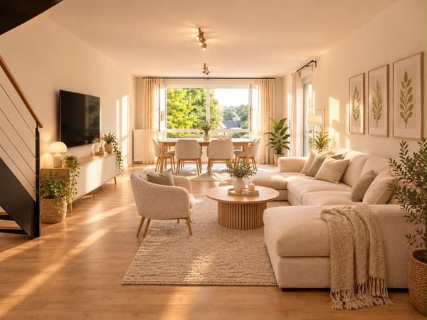 Buschwiller – Bright duplex apartment with terrace, no overlook, green setting 27