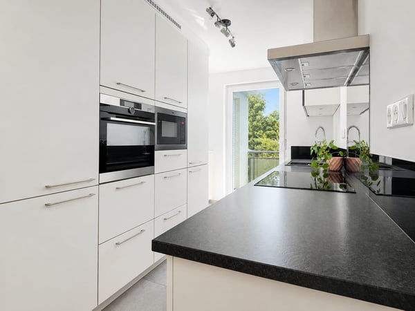 Buschwiller – Bright duplex apartment with terrace, no overlook, green setting 12