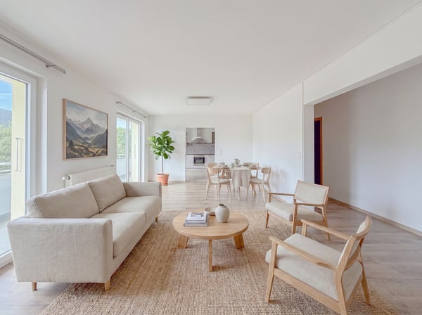 Spacieux appartement PPE de 6.5 pièces avec balcon Vue sur les Alpes 5
