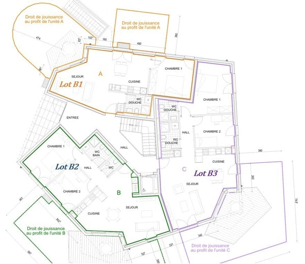Appt PPE neuf de 2.5 pces, terrasse et jardin Campagne Pernod, lot B1 10