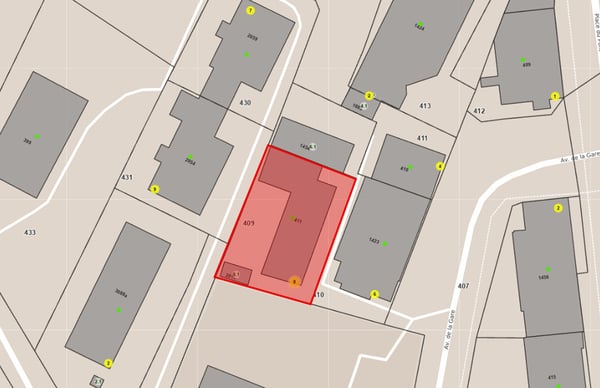 Maison de 2 logements, 1 surface commerciale et 1 garage à Ste-Croix 3