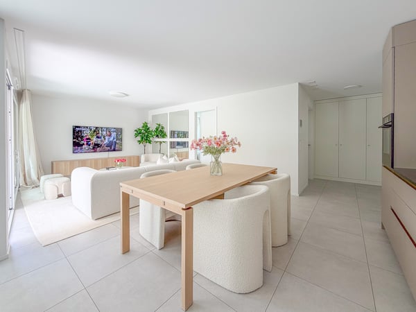 Appartement de 2.5 pces au rez-de-chaussée Grand jardin et terrasse 2