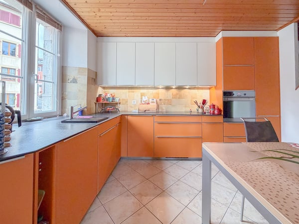 Maison indiv. de 6.5 pces, 2 studios, grande dépendance avec garage 7