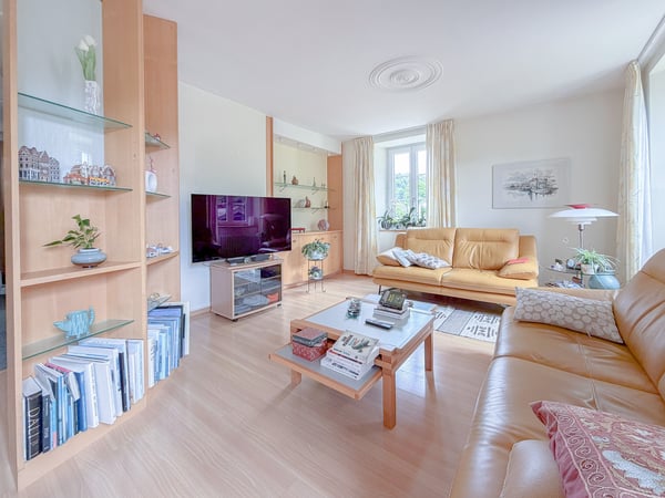 Maison indiv. de 6.5 pces, 2 studios, grande dépendance avec garage 9