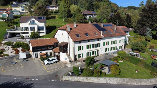 Maison villageoise - 3 spacieux logements loués, revenus immédiats 9