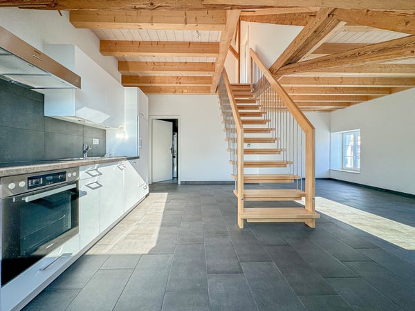 Magnifique duplex de 3.5 pces avec mezzanine/bureau ouvert 5