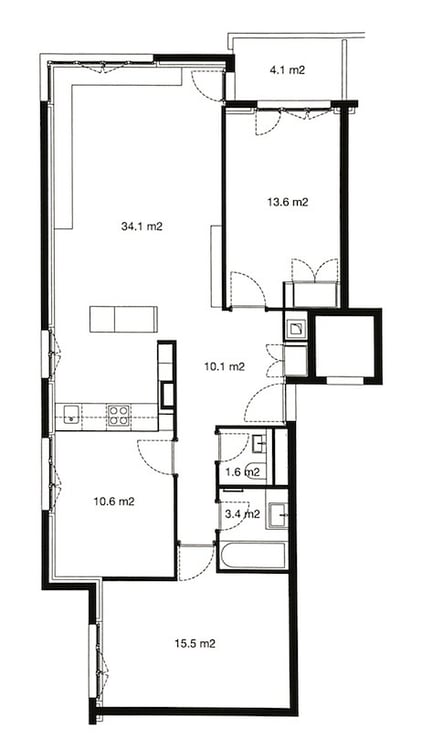 Charmant appartement PPE de 4.5 pièces avec balcon 13