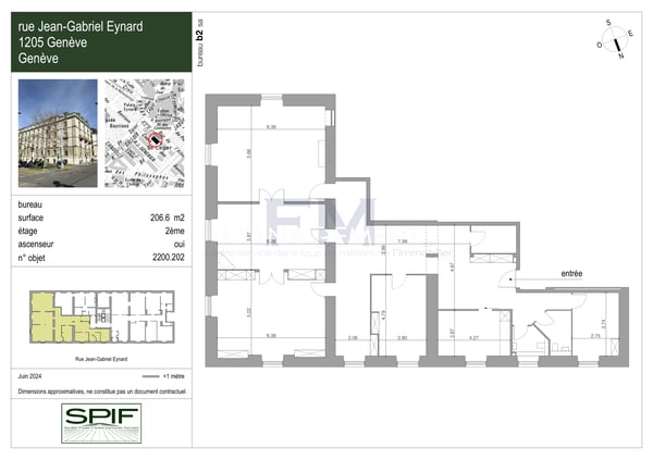 Rue Jean-Gabriel Eynard / Cours des Bastion ? Luxueux Bureaux dans immeuble de prestige 4
