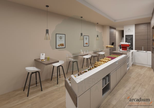 Local commercial situé dans la rue animé du Faubourg de France 7