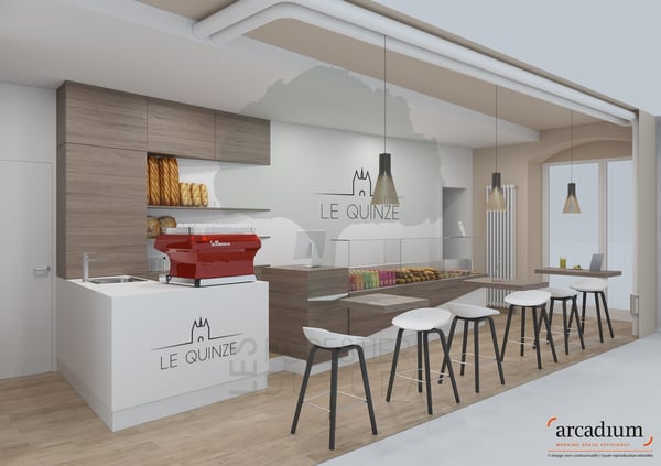 Local commercial situé dans la rue animé du Faubourg de France 8