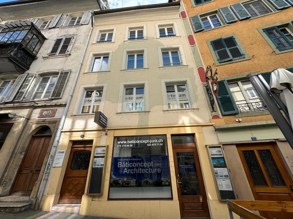 Surface de bureaux en vieille ville de Porrentruy 11