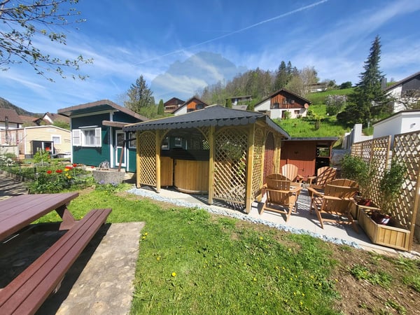 Un véritable refuge au bord du Doubs, chalet rénové avec bain nordique 11