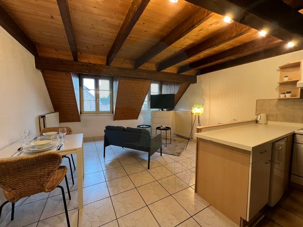 Charmant appartement avec mezzanine en vieille ville de Porrentruy 1