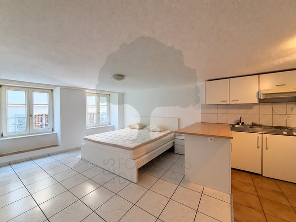 Appartement de 1.5 Pieces meublé en plein centre ville de Porrentruy 1