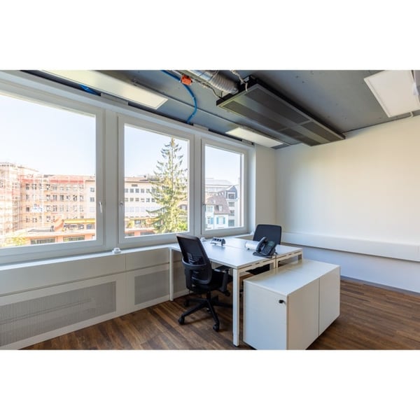 Durchgehender Zugang zu Designer-Büroräumen für 1 Person in Spaces Bleicherweg 1