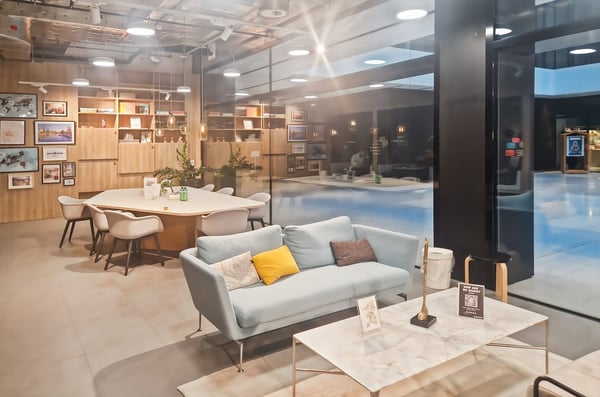 Arbeite in Spaces Ambassador House oder überall sonst in unserem globalen Netzwerk 8