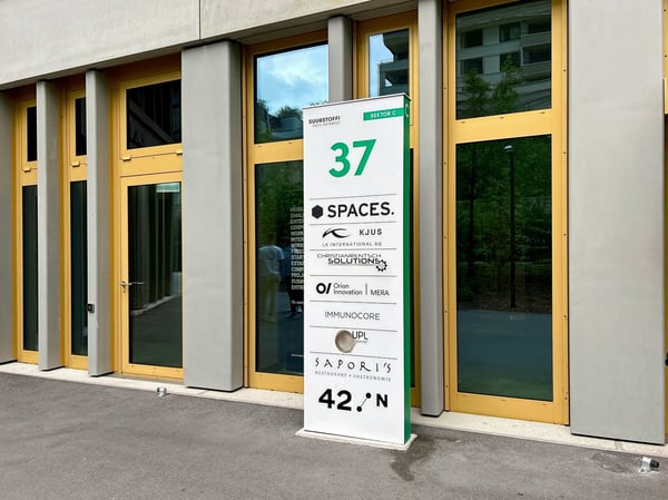 Buche Großraumbüros für Unternehmen jeder Größe in Spaces Suurstoffi 2