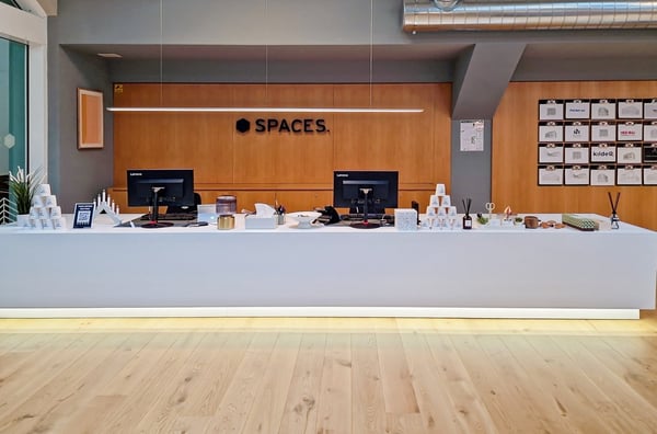 Wunderschön eingerichtete Großraumbüros in Spaces Z.ONE 1