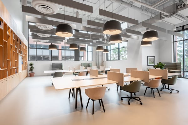 Flexible Arbeitsplätze in Spaces R2 Tower 6