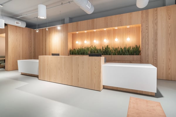 Bureau design pour 20 à Spaces Cocoon Bussigny 3