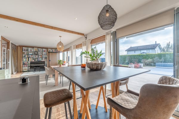 Chavannes-des-Bois | Maison jumellée avec piscine dans village calme de Terre Sainte 2