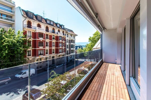 Lot de deux appartements de 4 pièces à Champel