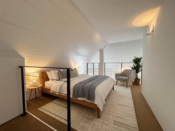 Attique de 1 pièces de 19m2 PPE au calme avec vue dégagée 6