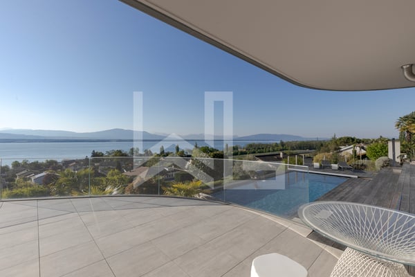 Propriété contemporaine d'exception - Vue panoramique lac 8