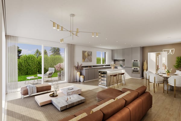 Projet neuf - Villa individuelle 1.5 pièces à Tannay - permis en force 1