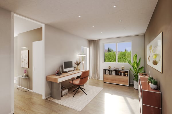 Projet neuf - Villa individuelle 1.5 pièces à Tannay - permis en force 4