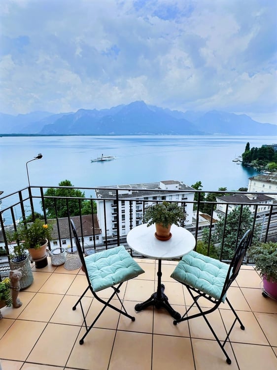 Appartement en viager occupé sans rente Vue Exceptionnelle sur le Lac à Territet (VD) 12